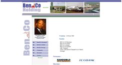 Desktop Screenshot of bencoholding.com