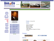 Tablet Screenshot of bencoholding.com